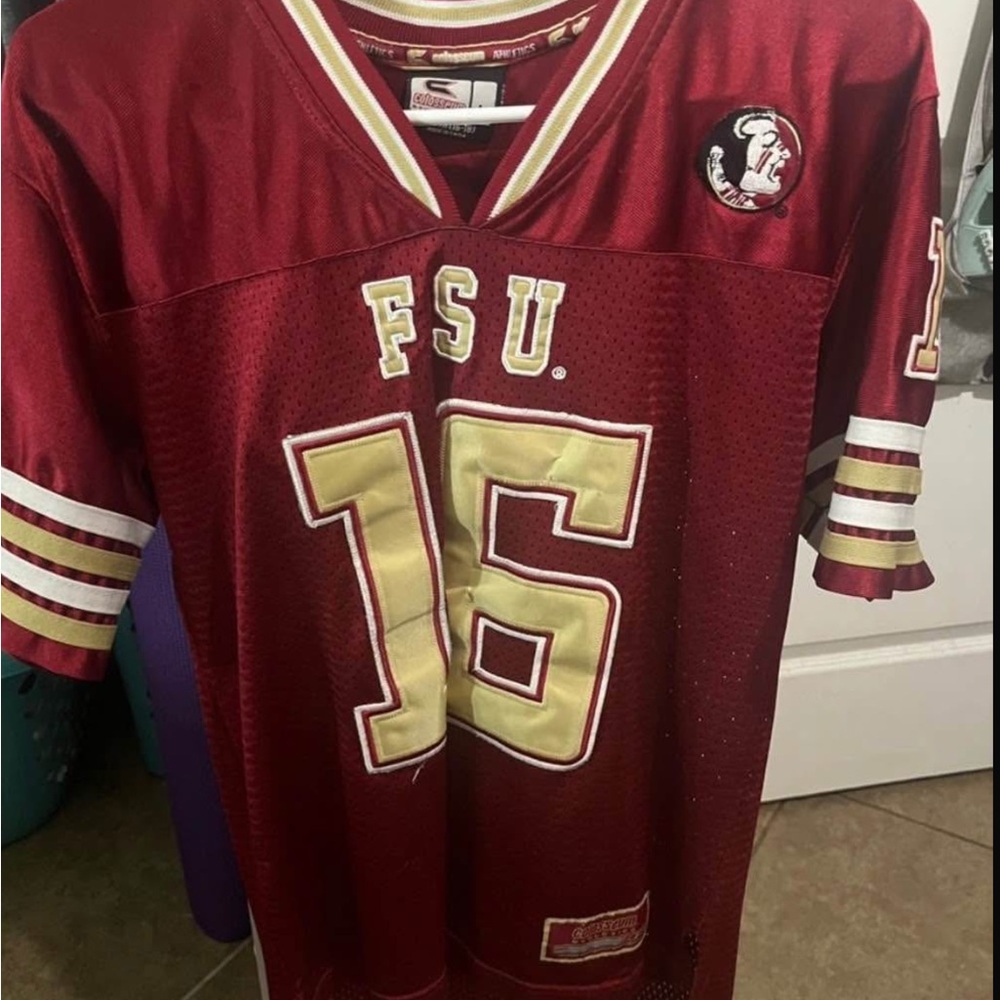 FSU Red Football Jersey